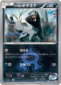 アクア団のポチエナ (C) #016/034